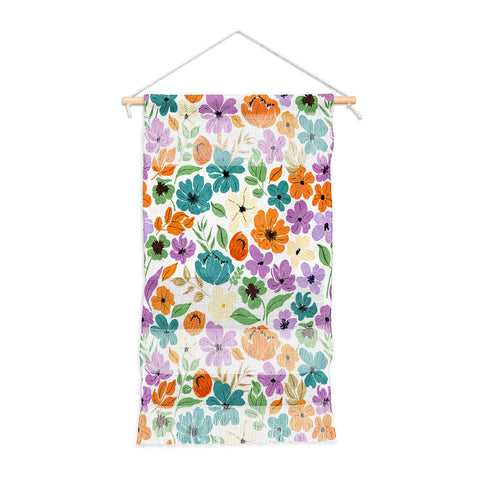 Marta Barragan Camarasa Lush Wild Garden Clovers Wall Hanging Portrait