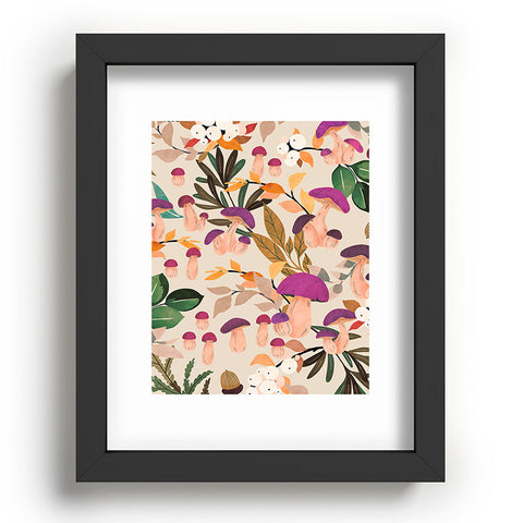 Marta Barragan Camarasa Magic mushroom forest Recessed Framing Rectangle