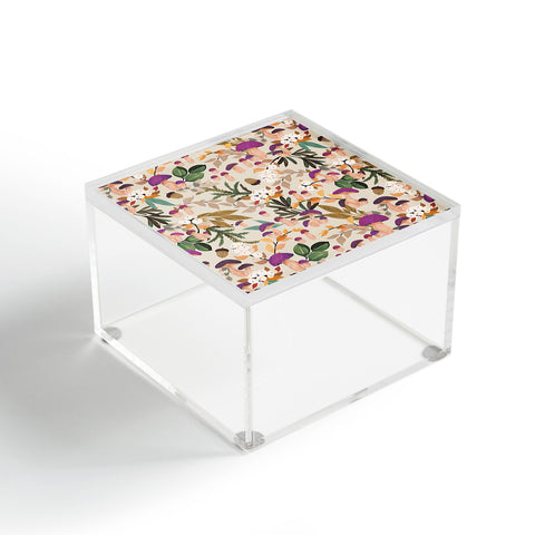 Marta Barragan Camarasa Magic mushroom forest Acrylic Box