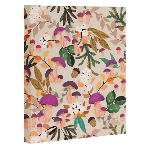 Marta Barragan Camarasa Magic mushroom forest Art Canvas