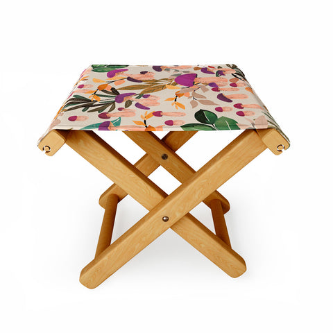 Marta Barragan Camarasa Magic mushroom forest Folding Stool