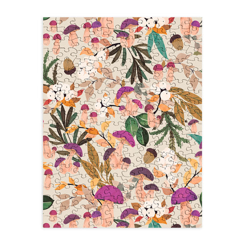 Marta Barragan Camarasa Magic mushroom forest Puzzle