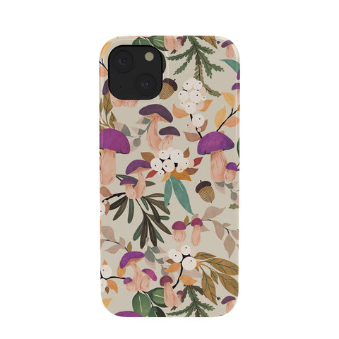 Marta Barragan Camarasa Magic mushroom forest Phone Case