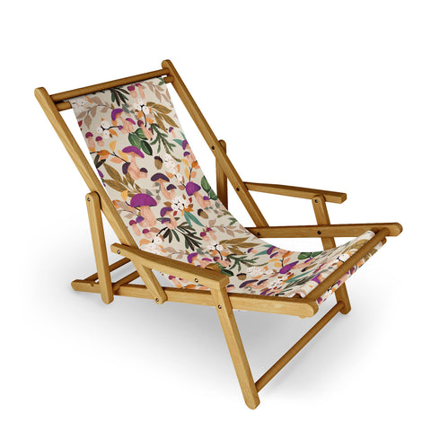 Marta Barragan Camarasa Magic mushroom forest Sling Chair