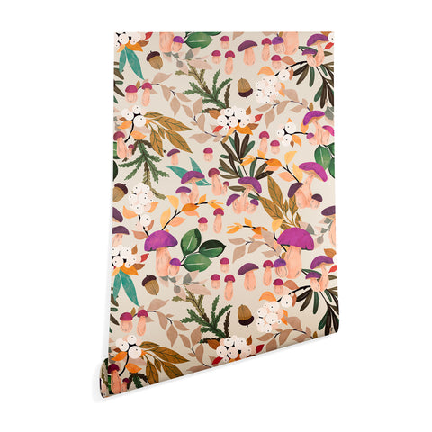 Marta Barragan Camarasa Magic mushroom forest Wallpaper