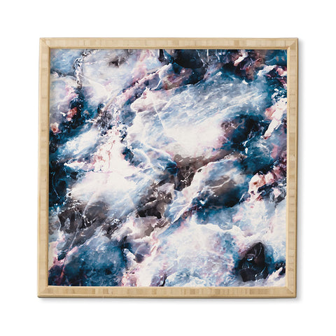 Marta Barragan Camarasa Marble effect Framed Wall Art