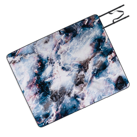Marta Barragan Camarasa Marble effect Picnic Blanket