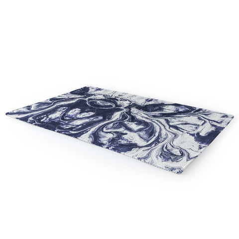 Marta Barragan Camarasa Marble indigo Area Rug