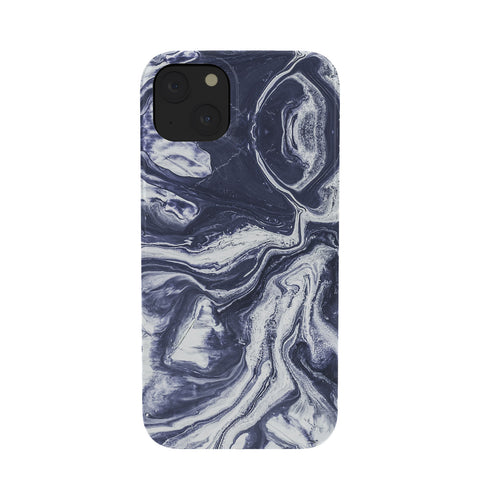 Marta Barragan Camarasa Marble indigo Phone Case