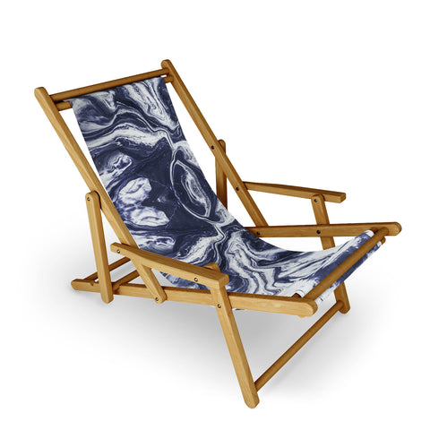 Marta Barragan Camarasa Marble indigo Sling Chair