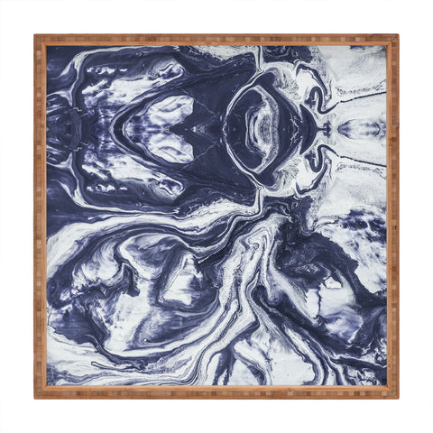 Marta Barragan Camarasa Marble indigo Square Tray