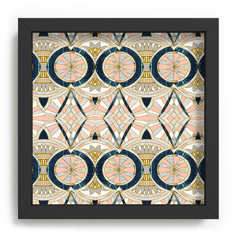 Marta Barragan Camarasa Marble mosaic pattern Recessed Framing Square