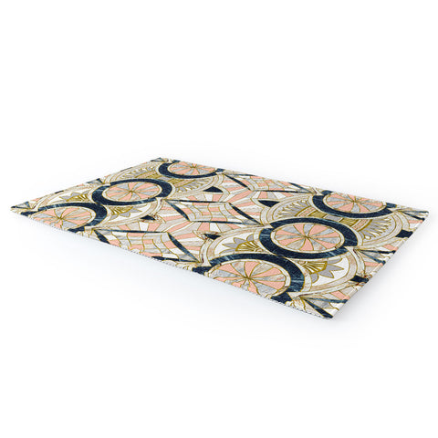 Marta Barragan Camarasa Marble mosaic pattern Area Rug