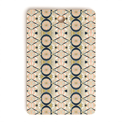 Marta Barragan Camarasa Marble mosaic pattern Cutting Board Rectangle