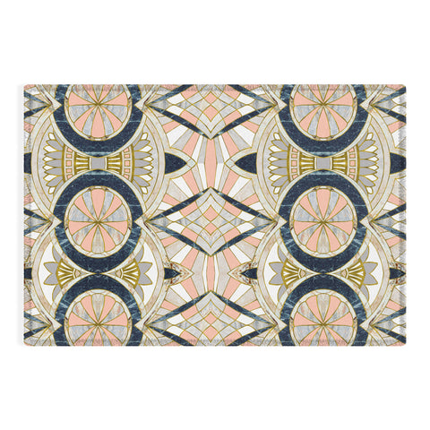 Marta Barragan Camarasa Marble mosaic pattern Outdoor Rug