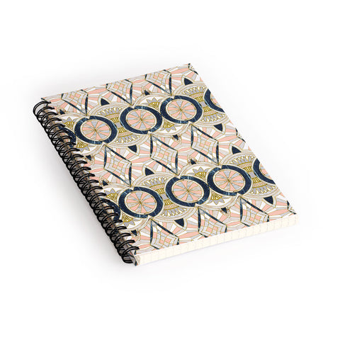 Marta Barragan Camarasa Marble mosaic pattern Spiral Notebook