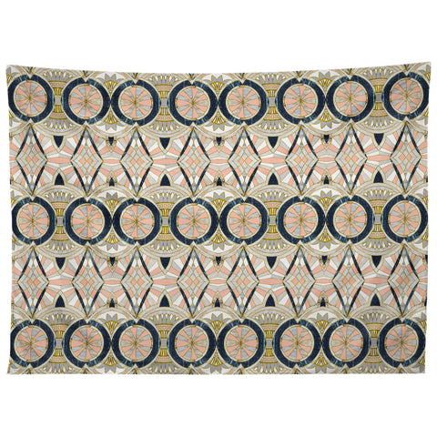 Marta Barragan Camarasa Marble mosaic pattern Tapestry