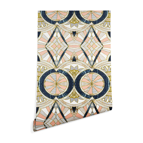 Marta Barragan Camarasa Marble mosaic pattern Wallpaper