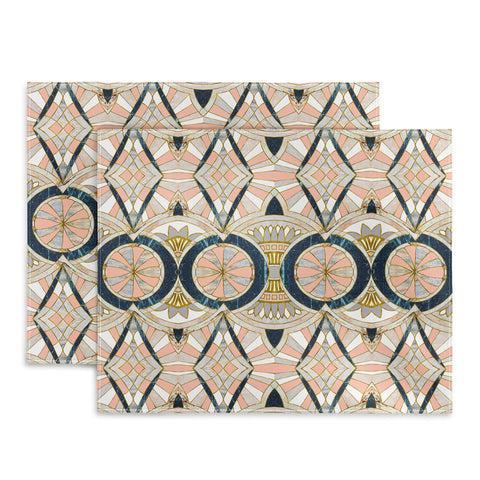 Marta Barragan Camarasa Marble mosaic pattern Placemat