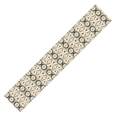 Marta Barragan Camarasa Marble mosaic pattern Table Runner
