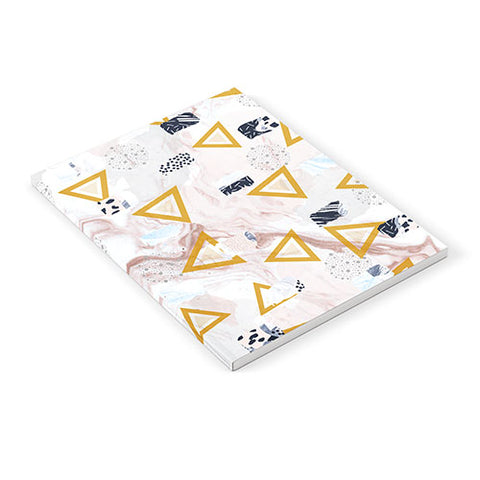 Marta Barragan Camarasa Marble shapes and triangles Notebook