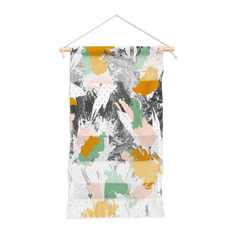 Marta Barragan Camarasa Marbled abstract in the colors Wall Hanging Portrait