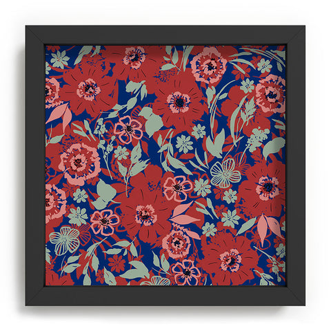 Marta Barragan Camarasa Meadow red garden 23 Recessed Framing Square