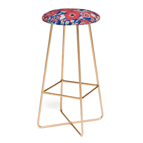 Marta Barragan Camarasa Meadow red garden 23 Bar Stool