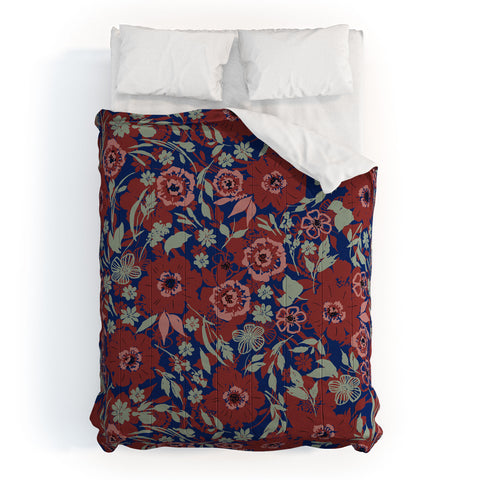 Marta Barragan Camarasa Meadow red garden 23 Comforter
