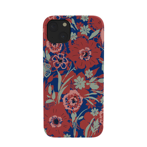 Marta Barragan Camarasa Meadow red garden 23 Phone Case