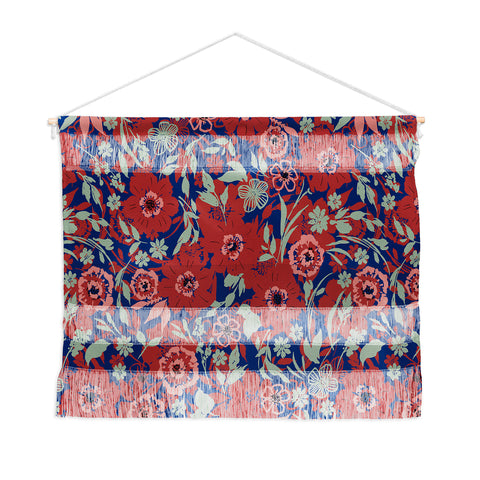 Marta Barragan Camarasa Meadow red garden 23 Wall Hanging Landscape