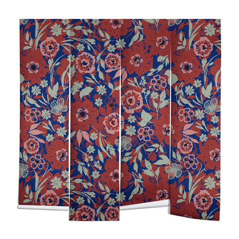 Marta Barragan Camarasa Meadow red garden 23 Wall Mural