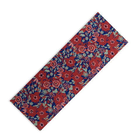 Marta Barragan Camarasa Meadow red garden 23 Yoga Mat