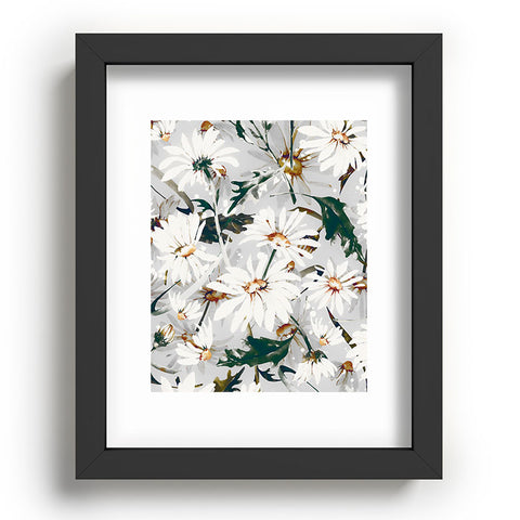 Marta Barragan Camarasa Meadow wild daisies I Recessed Framing Rectangle