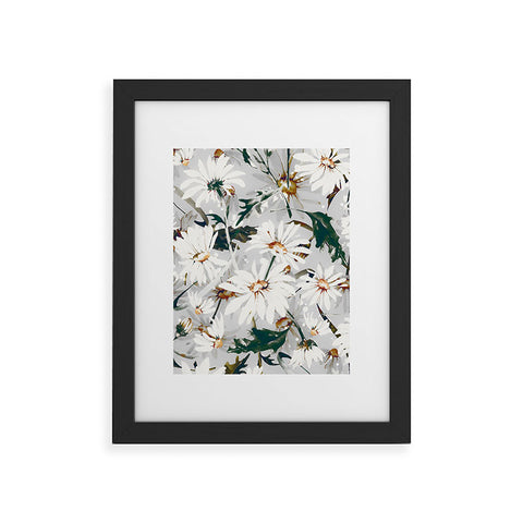 Marta Barragan Camarasa Meadow wild daisies I Framed Art Print