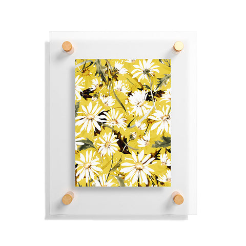 Marta Barragan Camarasa Meadow wild daisies II Floating Acrylic Print