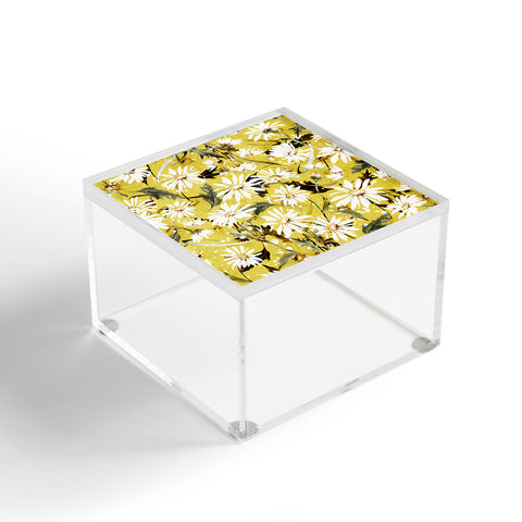 Marta Barragan Camarasa Meadow wild daisies II Acrylic Box