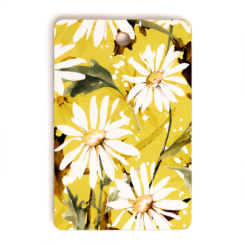 Marta Barragan Camarasa Meadow wild daisies II Cutting Board Rectangle