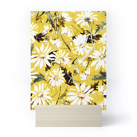 Marta Barragan Camarasa Meadow wild daisies II Mini Art Print