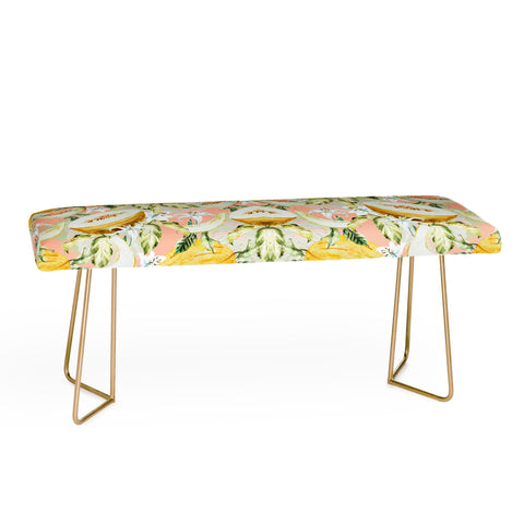 Marta Barragan Camarasa Melon pattern Bench
