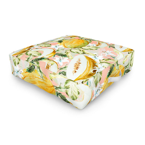 Marta Barragan Camarasa Melon pattern Outdoor Floor Cushion