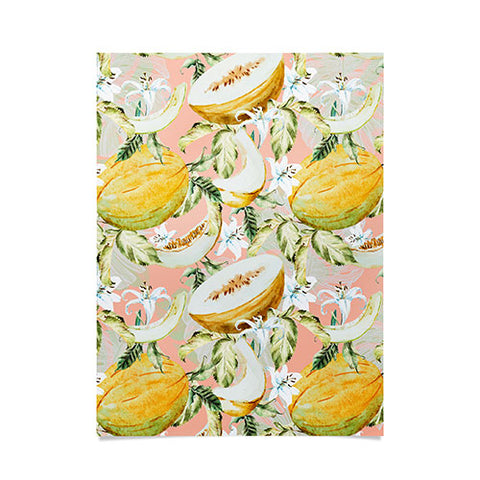 Marta Barragan Camarasa Melon pattern Poster