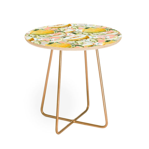 Marta Barragan Camarasa Melon pattern Round Side Table