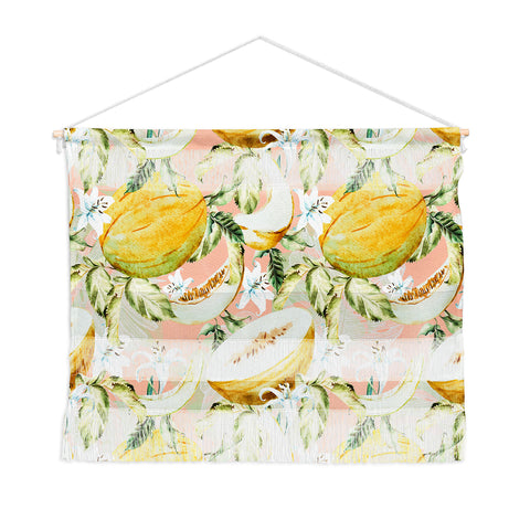 Marta Barragan Camarasa Melon pattern Wall Hanging Landscape