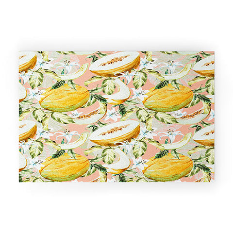 Marta Barragan Camarasa Melon pattern Welcome Mat