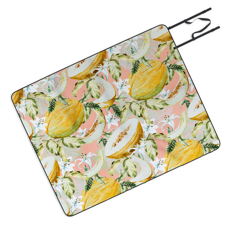 Marta Barragan Camarasa Melon pattern Picnic Blanket