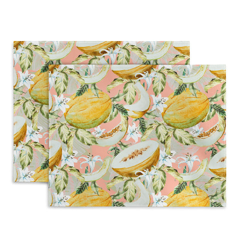Marta Barragan Camarasa Melon pattern Placemat