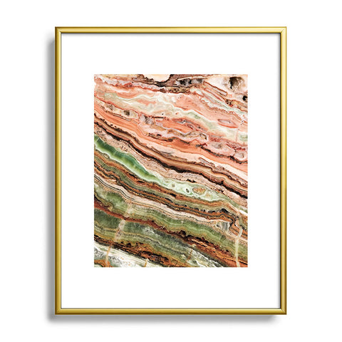 Marta Barragan Camarasa Mineral texture detail Metal Framed Art Print