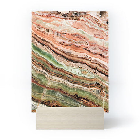 Marta Barragan Camarasa Mineral texture detail Mini Art Print