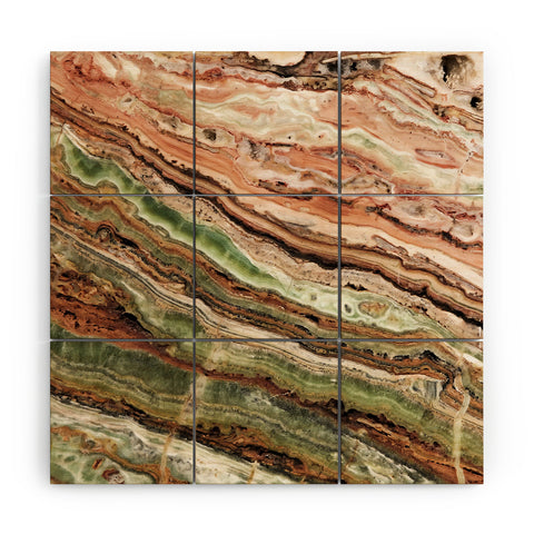 Marta Barragan Camarasa Mineral texture detail Wood Wall Mural